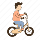 bicycle, bike, boy, kid, riding 