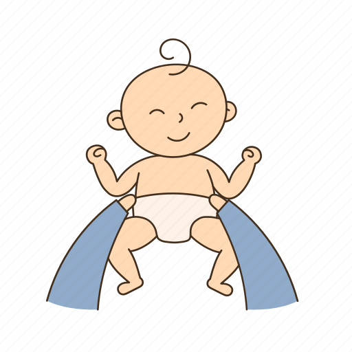 Diapers, changing, baby, newborn, infant illustration - Download on Iconfinder