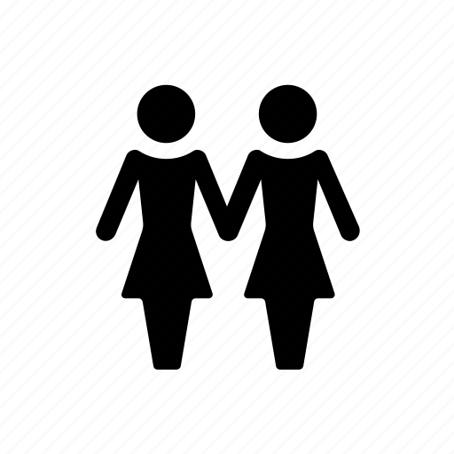 Couple, gay, lesbian, same sex icon - Download on Iconfinder