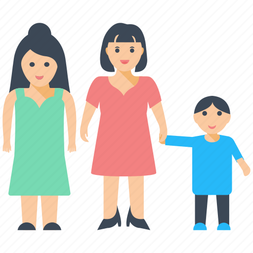 Brother sister, mother care, mother love, siblings, single mother icon - Download on Iconfinder