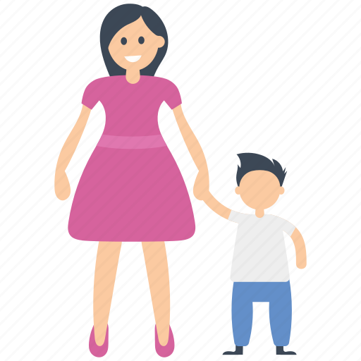 Only child, parent, single mother, single parent, son icon - Download on  Iconfinder