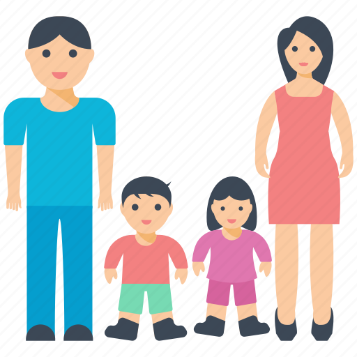 Children, family, happy family, parents love, siblings love icon - Download on Iconfinder