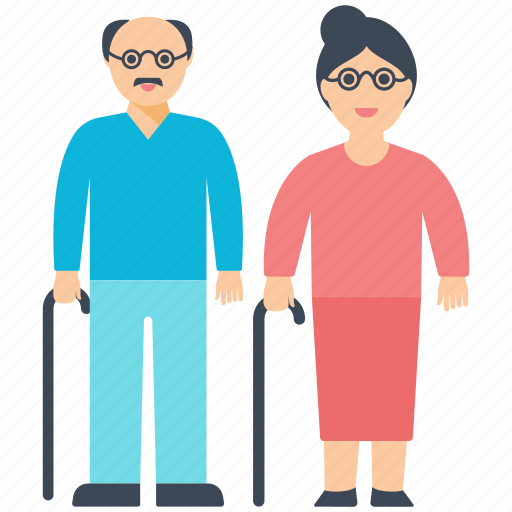 Couple goals, grandparents, old couple, parents, together icon - Download on Iconfinder