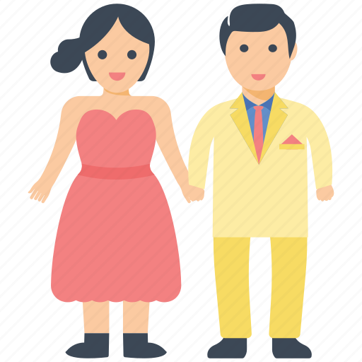 Happy couple, happy partner's, love, newlywed couple, together icon - Download on Iconfinder
