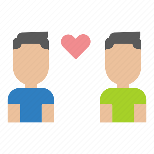 Couple, gay, lgbt, love, men, romance, valentine icon - Download on Iconfinder
