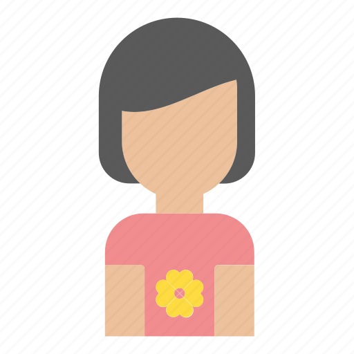 Child, daughter, girl, hippie, person, teenager, woman icon - Download on Iconfinder