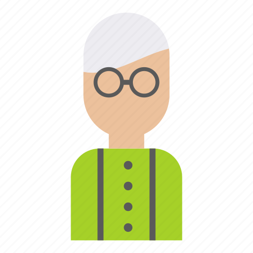 Family, glasses, grandfather, grandpa, man, old, suspenders icon - Download on Iconfinder