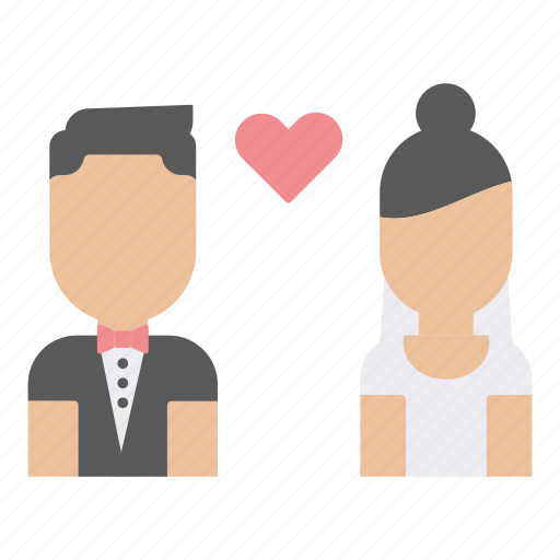 Bride, engagement, groom, love, married, romance, wedding icon - Download on Iconfinder