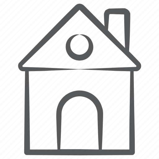 Accommodation, building, dwelling, home, house icon - Download on Iconfinder