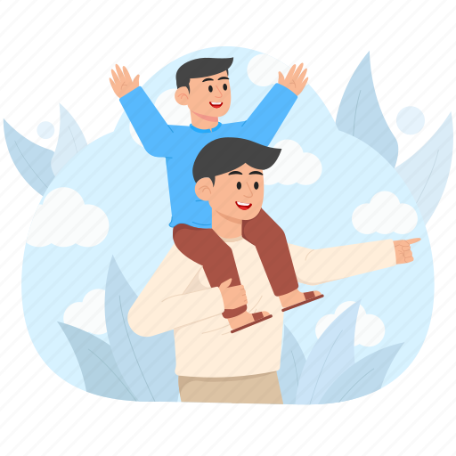 Child, fathers, playing, children, son, happy, celebration icon - Download on Iconfinder