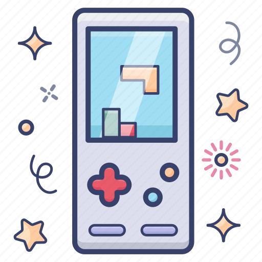 Gameboy, handheld game, portable video game, retro games, video games device icon - Download on Iconfinder