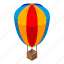 air, balloon, cartoon, isometric, party, person, silhouette 