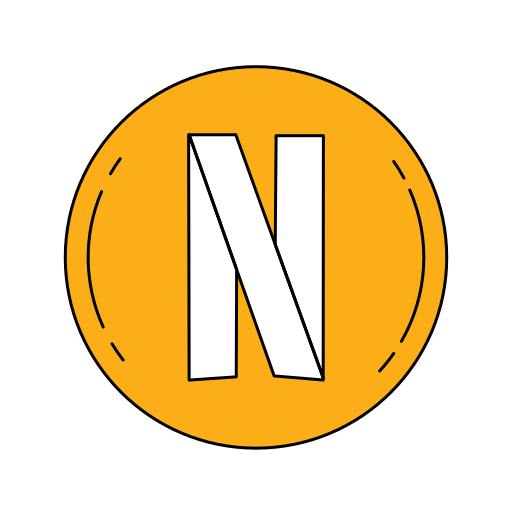 Logo, media, multimedia, netflix, orange, play, tvseries icon - Free download