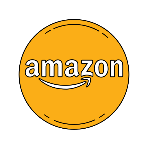 Amazon, logo, orange icon - Free download on Iconfinder