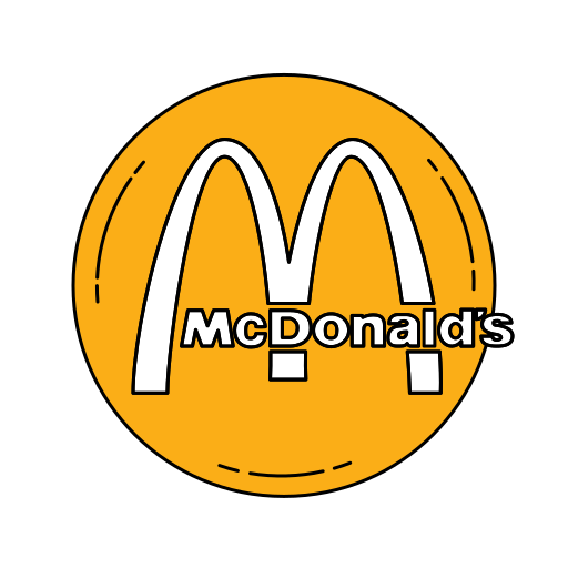 Brand, fastfood, logo, mcdo, mcdonalds, orange icon - Free download