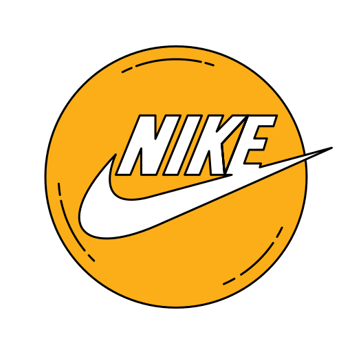 Fashion, logo, nike, orange, shoe, shoes icon - Free download
