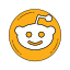 logo, media, network, orange, reddit 