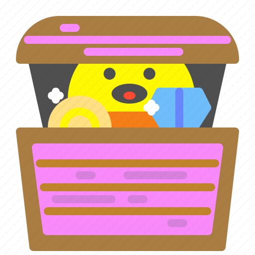 Chest, earning, finance, rich, succes, wealth icon - Download on Iconfinder
