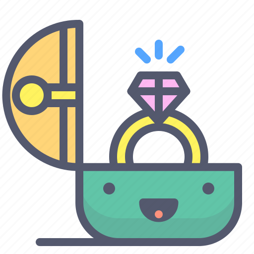Gift, jewel, marriage, ring, wedding icon - Download on Iconfinder