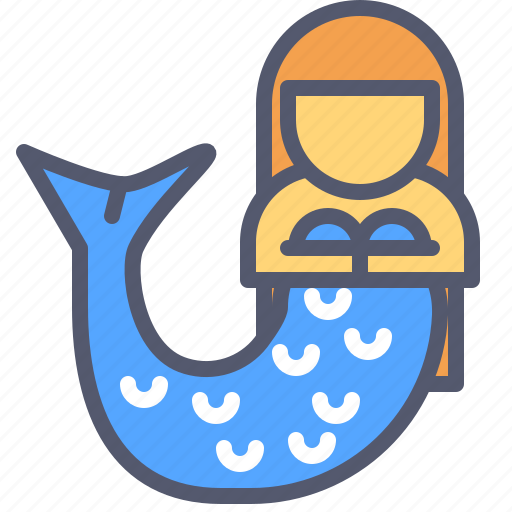 Fish, sirene, tales, water icon - Download on Iconfinder