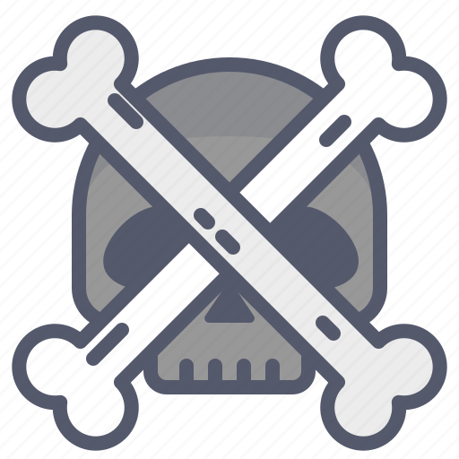 Bones, dead, head, skull icon - Download on Iconfinder