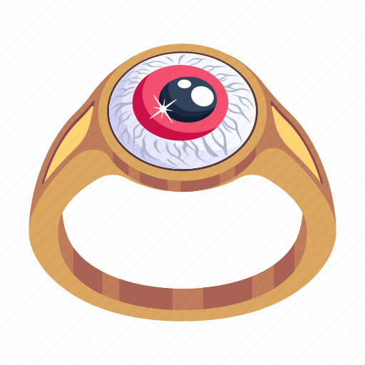 Eye ring, fantasy ring, magic ring, ring, eye jewelleryeye ring, eye jewellery icon - Download on Iconfinder
