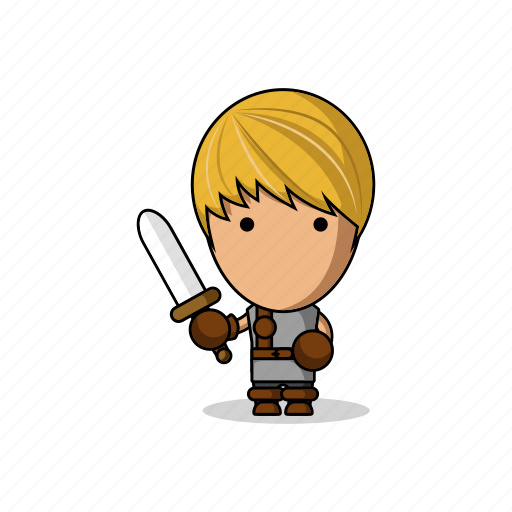 Warrior, paladin, medieval, people, knight, character, fight icon - Download on Iconfinder