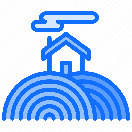 Arable, earth, farm, farmer, garden, gardener, house icon - Download on Iconfinder