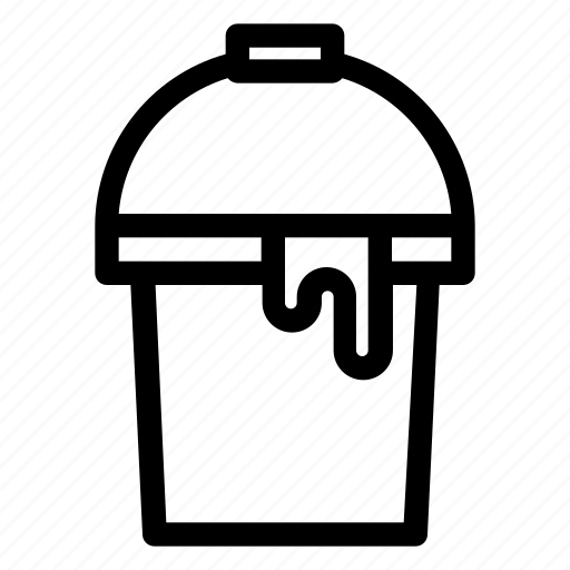 Bucket, pail, dipper, tool, water icon - Download on Iconfinder