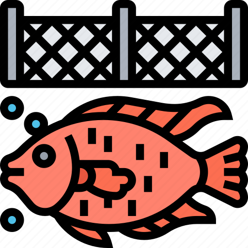Fish, aquaculture, farming, fishery, fishing icon - Download on Iconfinder