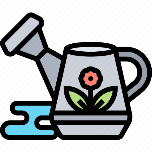 Watering, can, pour, gardening, equipment icon - Download on Iconfinder