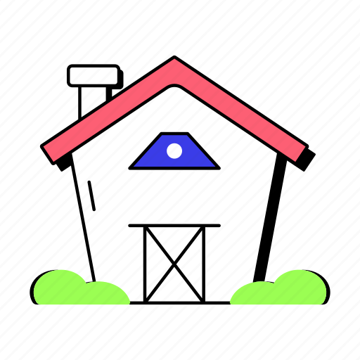 Barn, barn house, country house, garden house, home icon - Download on Iconfinder