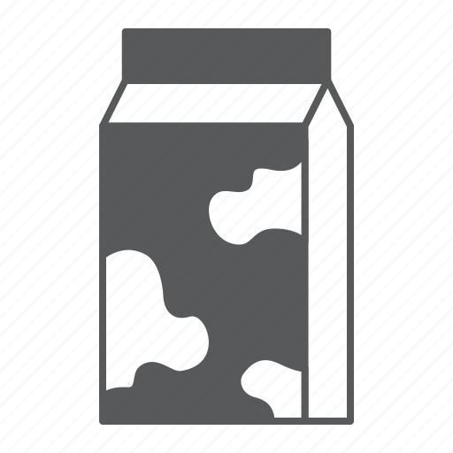 Milk, box, package, dairy, carton, cow, pattern icon - Download on Iconfinder
