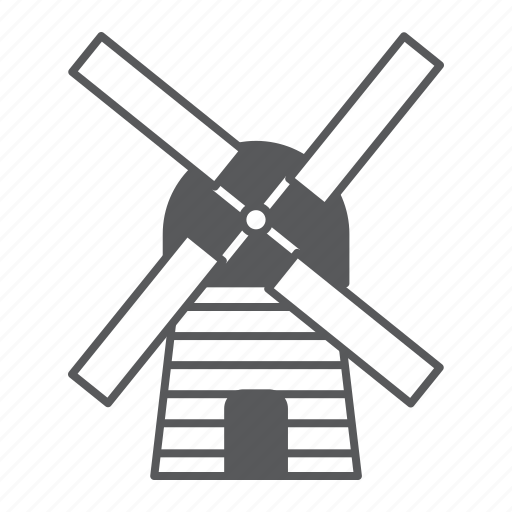Windmill, rural, agriculture, farm, mill, building icon - Download on Iconfinder