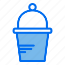 bucket, tool, garden, water