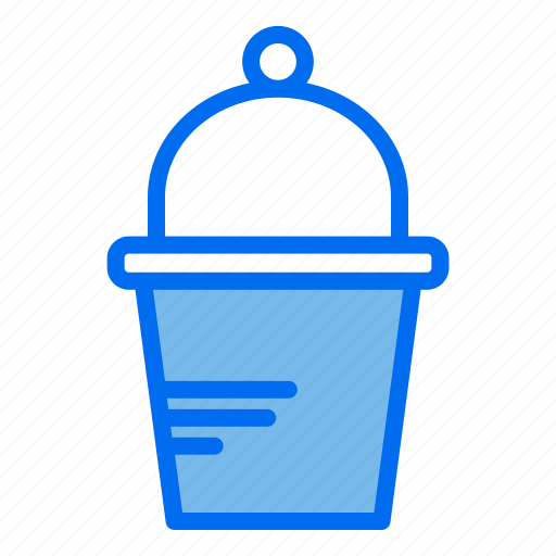 Bucket, tool, garden, water icon - Download on Iconfinder
