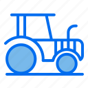 tractor, machine, farmer, agriculture