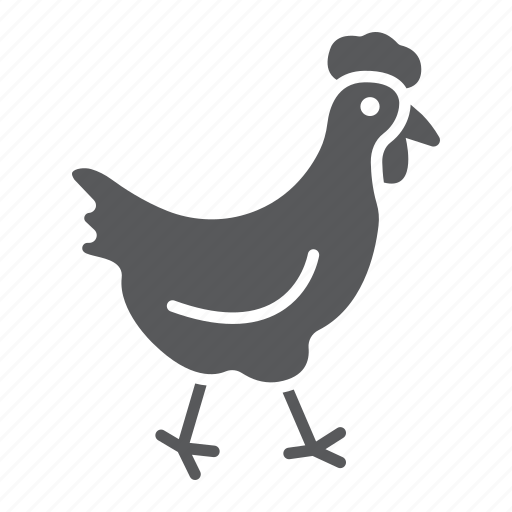 Agriculture, animal, bird, chicken, farm, farming, hen icon - Download on Iconfinder