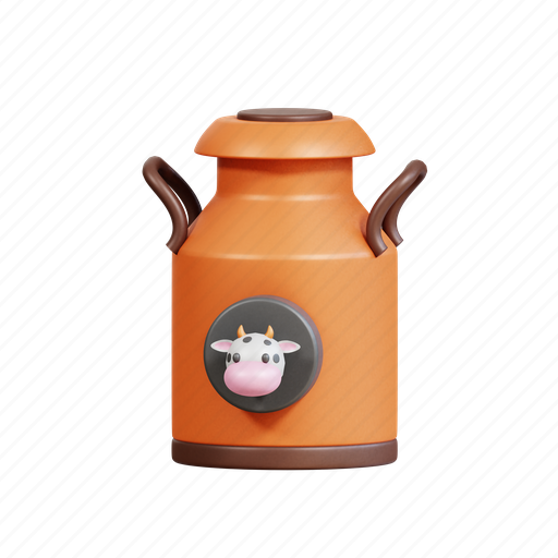 Milk, container 3D illustration - Download on Iconfinder