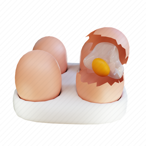 Egg, tray, male, one, money, man 3D illustration - Download on Iconfinder
