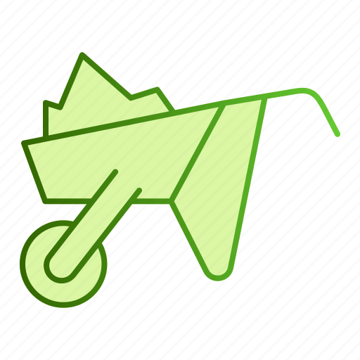 Cart, garden, barrow, carry, construction, empty, equipment icon - Download on Iconfinder