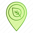 leaf, eco, map, location, natural, template, pointer, navigation, position