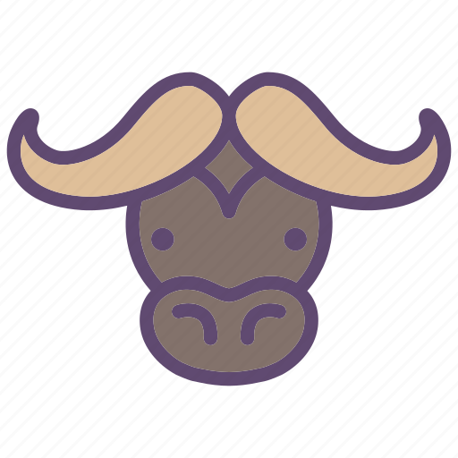 Animal, buffalo, bull, cattle, farm, head icon - Download on Iconfinder