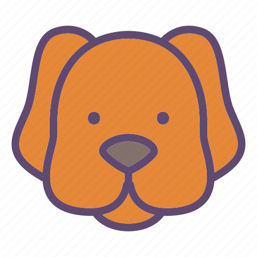 Animal, dog, doggie, head, pet icon - Download on Iconfinder