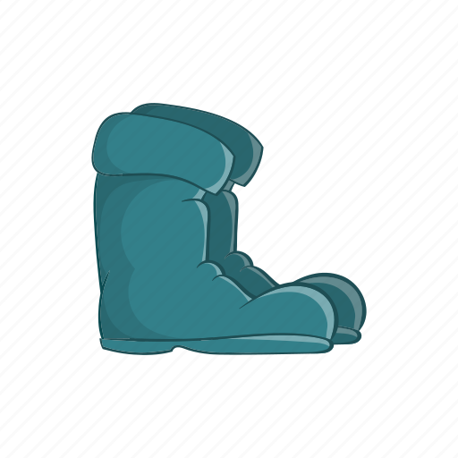 Boot, cartoon, footwear, old, rubber, shoe, waterproof icon - Download on Iconfinder
