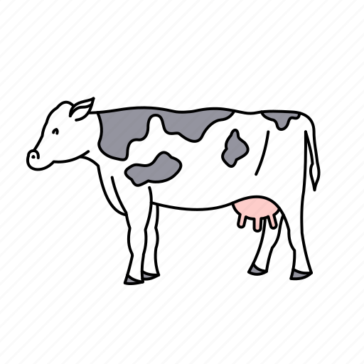 Animal, cow, farm, milk icon - Download on Iconfinder