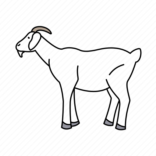 Agriculture, animal, farm, goat icon - Download on Iconfinder