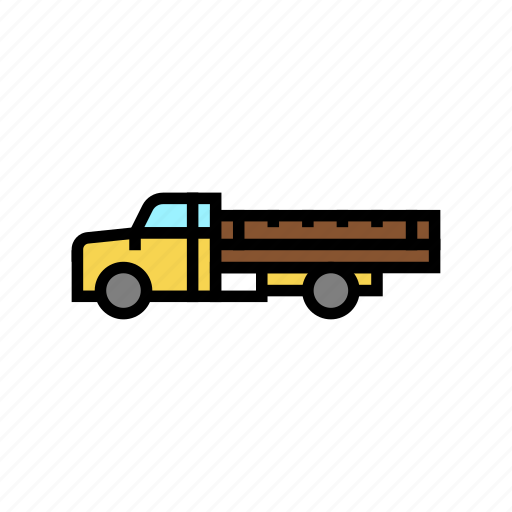 Truck, farm, transport, equipment, baler, manure icon - Download on Iconfinder