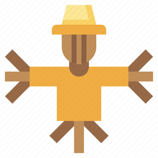 Agriculture, character, farming, scarecrow, gardening, garden, rural icon - Download on Iconfinder