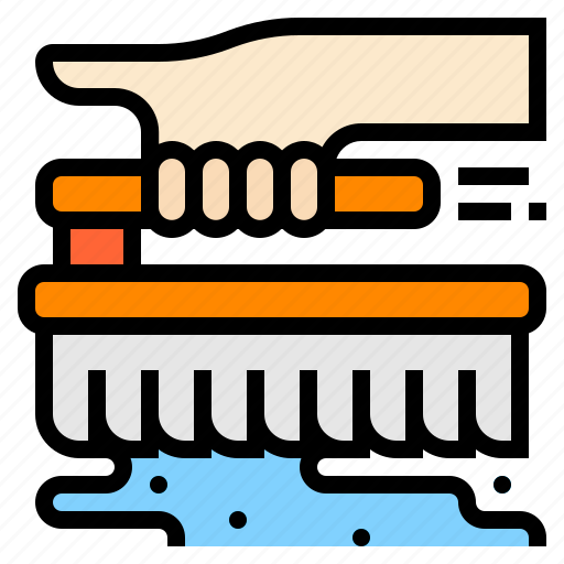 Brush, cleaning, floor icon - Download on Iconfinder